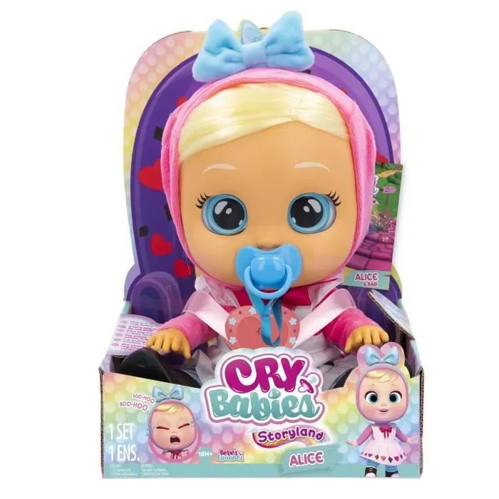 IMC TOYS - Poupon Dressy Alice - CRY BABIES - 81956-2