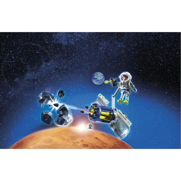 PLAYMOBIL - 9490 - Space - Spationaute avec satellite et météorite-3