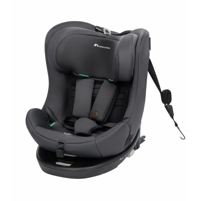 BEBECONFORT Athena 360 i-Size, Siège auto multi-âges pivotant , Isofix, 4 Inclinaisons, De 0 à 12 ans, 40-150 cm, Mineral Graphite-0