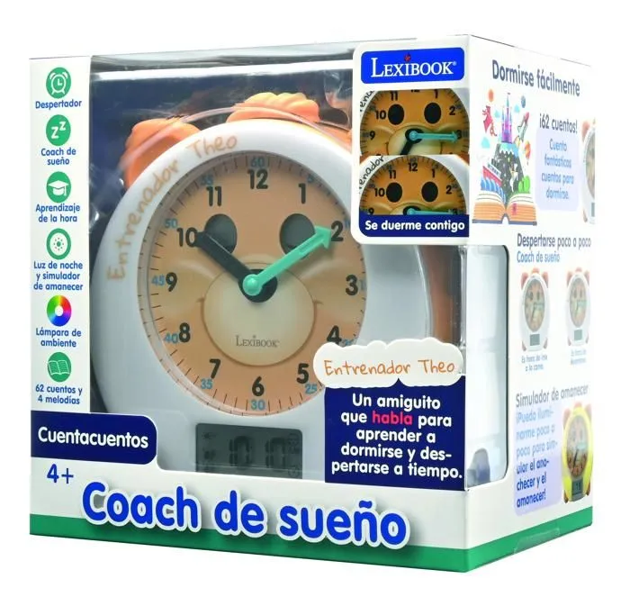 THEO mon Réveil Éducatif Coach de Sommeil avec Conteur d'Histoires et Lumières (version ES)-4