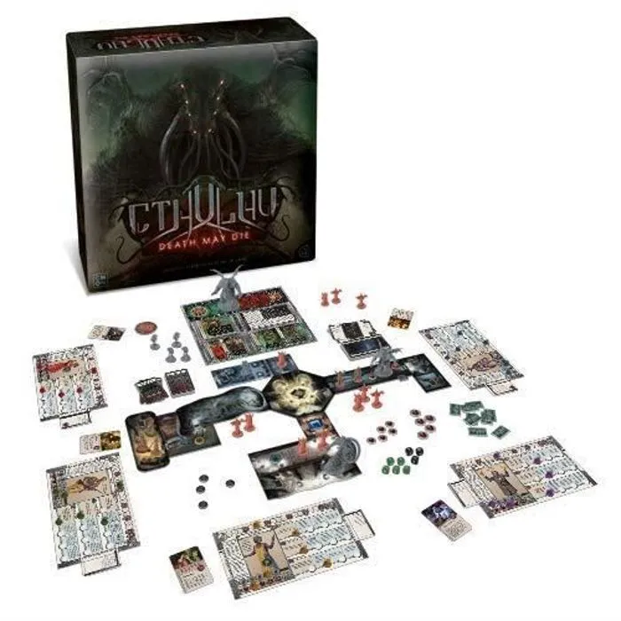 Jeu de société - ASMODEE - Cthulhu Death May Die - Magnifiques Miniatures - 14 ans et plus-1
