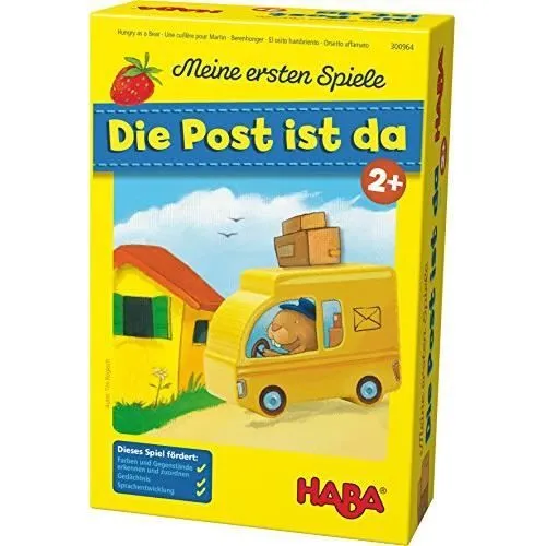 Jeu de société - HABA - Meine ersten Spiele - Die Post ist da! 300964 - 3 ans - Intérieur - Enfant - Mixte-0