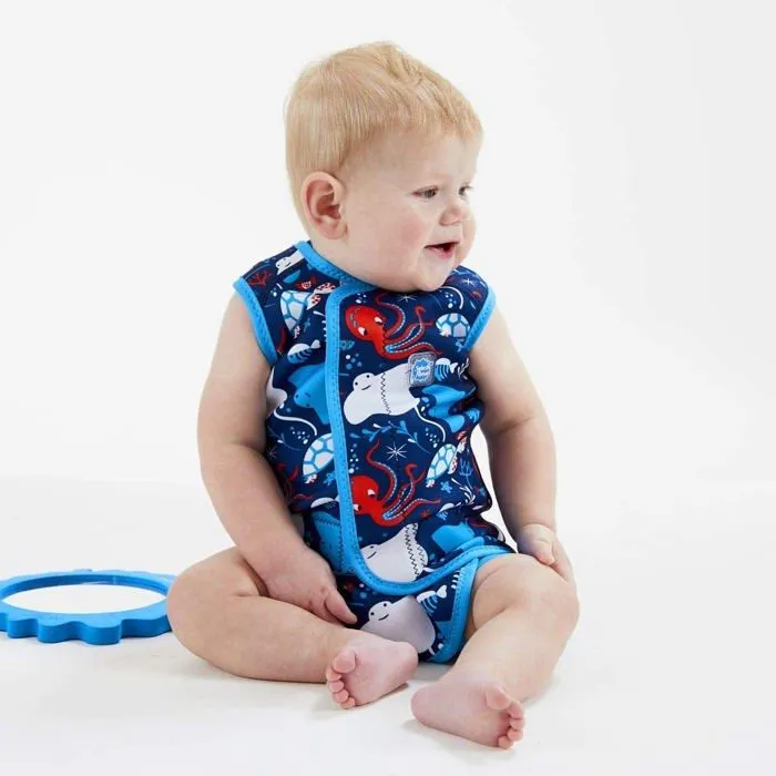 Sortie de bain - poncho de bain Splash about - BWUSL - Baby Wrap Combinaison de Bain pour bebe-3