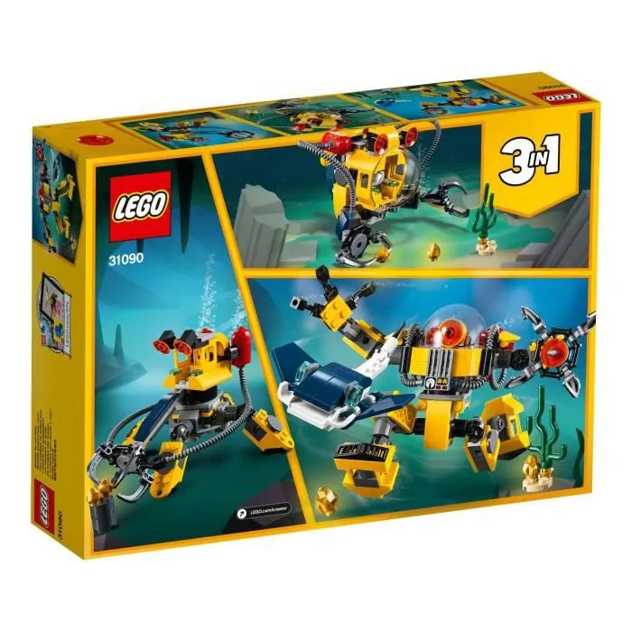 LEGO® Creator 3-en-1 31090 Le Robot Sous-Marin-1