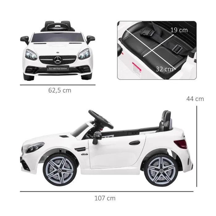 AIYAPLAY - Voiture électrique enfants - PP - 107x62.5x44cm - Blanc-3
