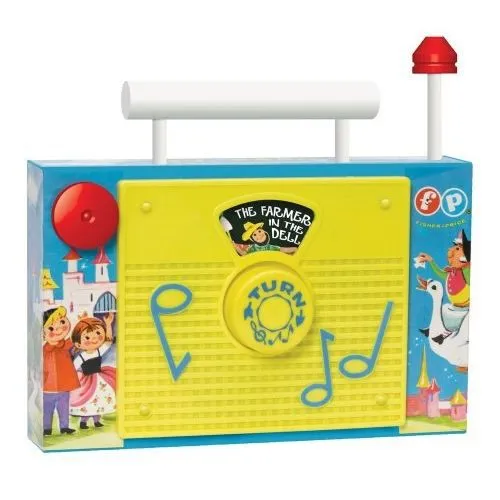 Jeu électronique FISHER PRICE 1703 TV RADIO pour enfant à partir de 3 ans-0