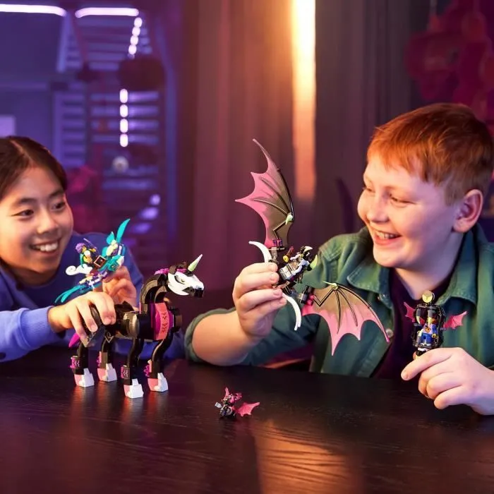 LEGO® DREAMZzz 71457 Pégase, le Cheval Volant, Jouet 2-en-1, avec Le Roi des Cauchemars et Zoey-4