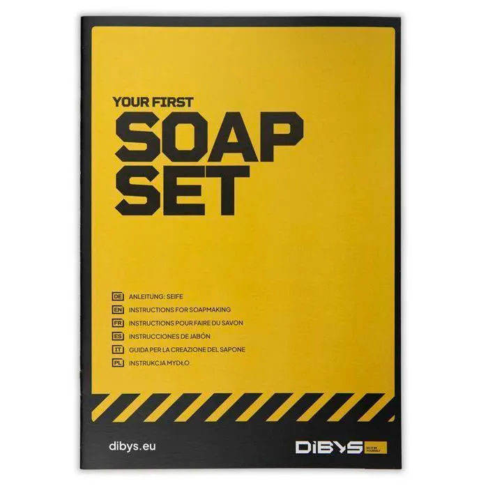 Dibys Kit de fabrication de savon pour enfants et adultes avec base de savon blanc huiles parfumées colorants et herbes idée cadeau-5