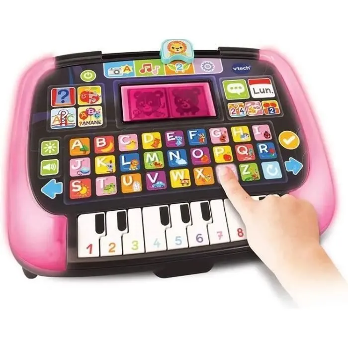 Tablette éducative VTECH P'tit Genius Magic Light pour enfants de 2 ans et plus - Noir/Bleu - Mixte-5