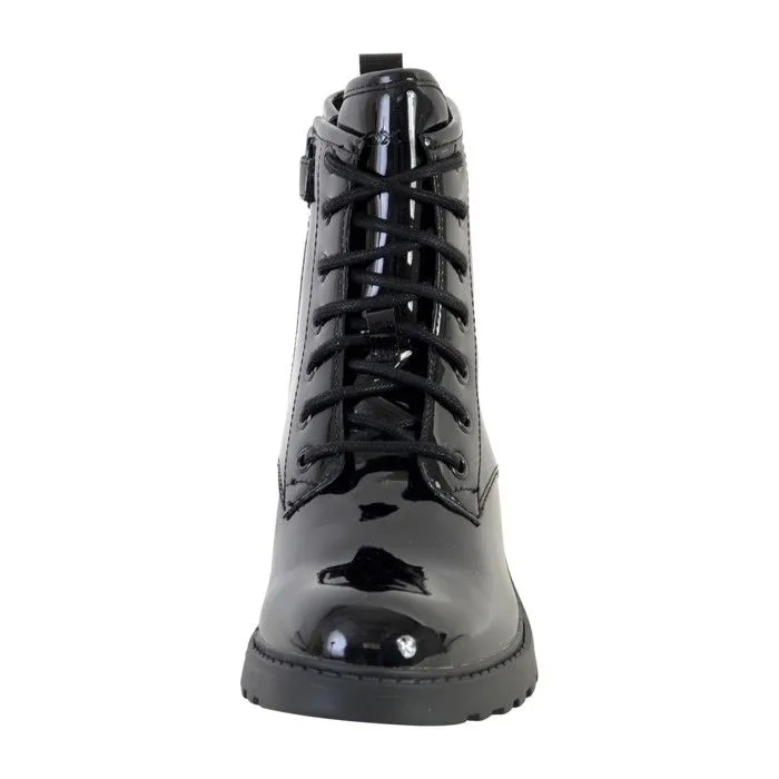 Bottines Geox Casey - Fille - Noir - Lacets ronds - Confort exceptionnel-3