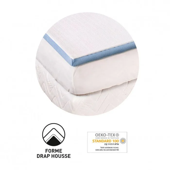 Surmatelas Lestra Fjord à mémoire de forme 80 x 200 cm Lestra-4