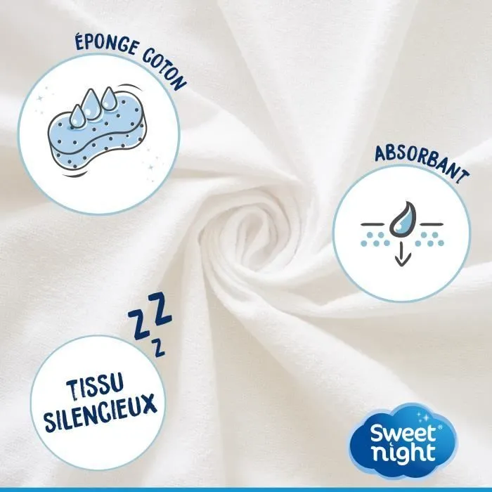 Protège matelas - Sweetnight - 180x200 cm - Imperméable - Absorbant - Respirant-2