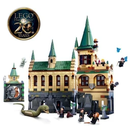 LEGO® 76389 Harry Potter™ La Chambre des Secrets de Poudlard Jouet Château avec Grande Salle + Figurine Edition 20ème Anniversaire-4