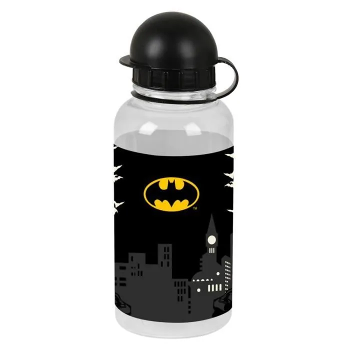 Bouteille d'eau - SAFTA - BATMAN HERO - 0,5L - Plastique sans BPA - Noir-1