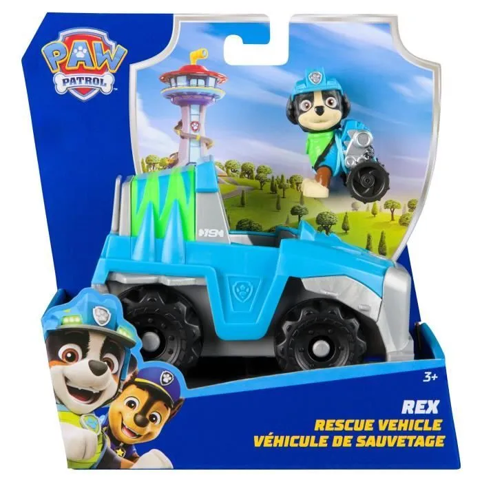 SPIN MASTERVEHICULE + FIGURINE REX La Pat' Patrouille-5