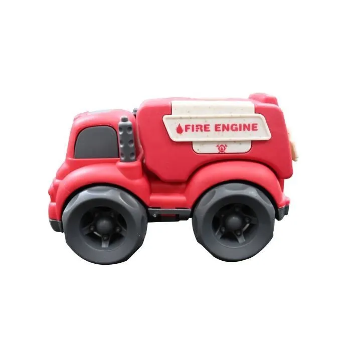 Petites Voitures - LEXIBOOK - Mini police+camion pompier - Rouge et bleu - Extérieur - Bébé-2