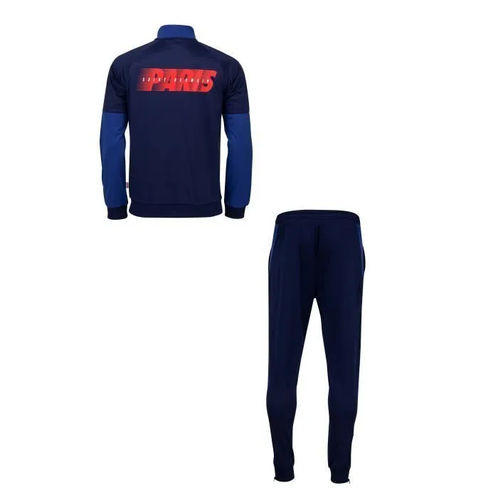 Survêtement - PARIS SAINT GERMAIN - Fit Enfant - Veste + Pantalon - Bleu - Manches Longues-1