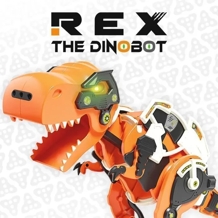 Xtrem Bots - T Rex Dinobot, Dinosaure Robot Jouet, Robot Dinosaure Programmable, Robot Enfant, Tyrannosaure Et Robot Géant-2