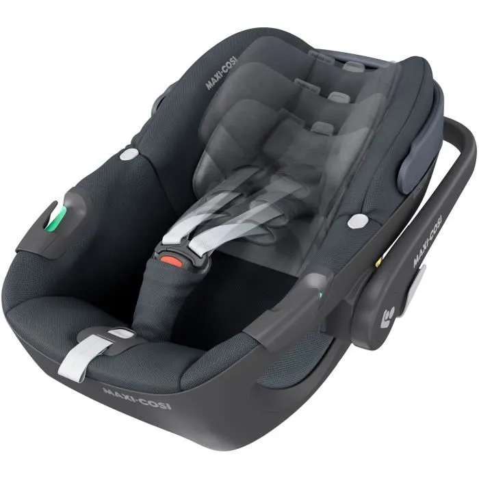 Cosi MAXI-COSI Pebble 360, i-Size, Rotatif, Groupe 0, de la naissance à 15 mois, Essential Graphite-1