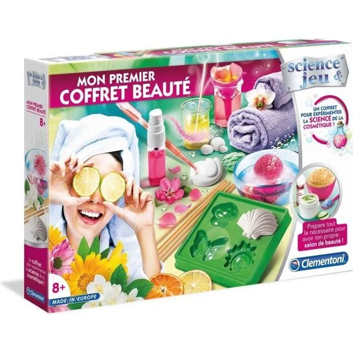 Coffret Beauté DIY - Clementoni - Savons en forme de coquillages, papillons et soleils - Enfant 8 ans et plus-0