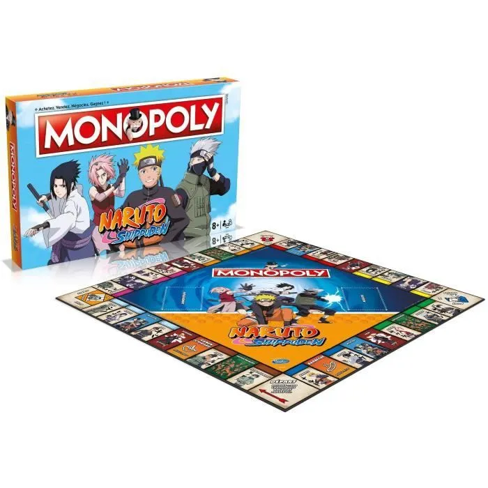 MONOPOLY Naruto - Jeu de société-4