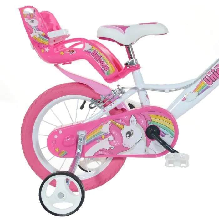 Velo Enfant 16" UNICORN - 5 à 7 Ans - Rose-2