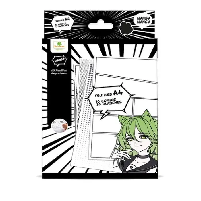 Manga - Bloc de feuilles-0