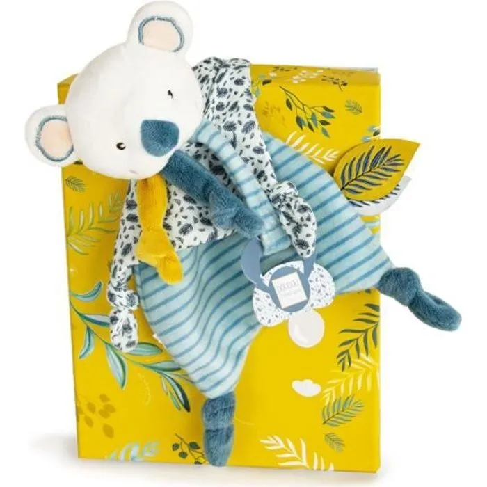 DOUDOU ET COMPAGNIE Yoca le Koala - Doudou Attache-sucette-0