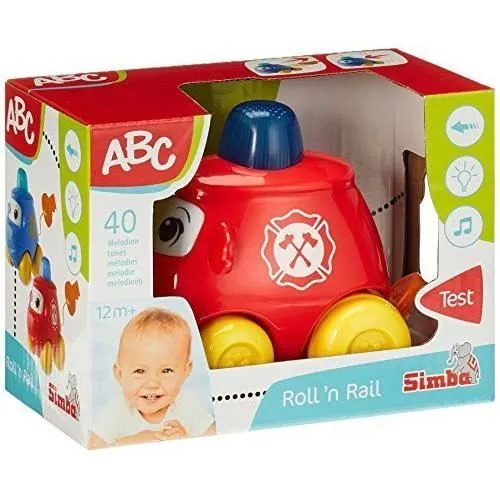 Voiture à remonter avec Sound - SIMBA - Jouets - Rouge - 3 ans - Enfant-0