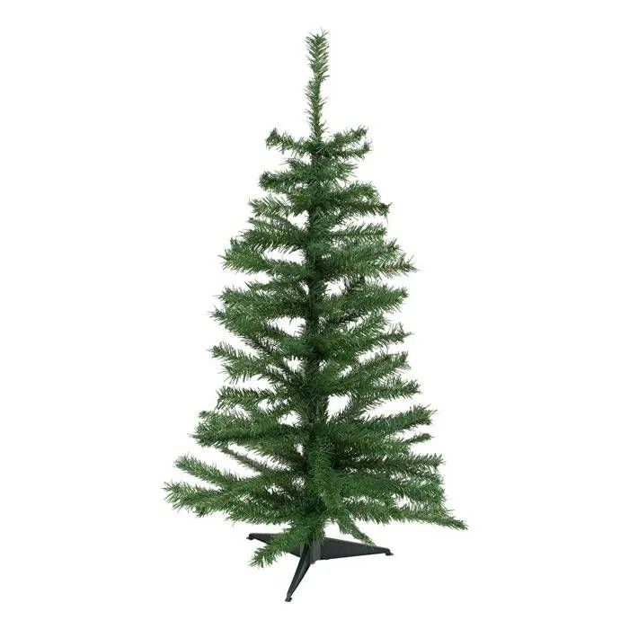 Sapin de Noël - Feeric lights & christmas - Elégant - 100 cm - Vert - PVC et métal-0