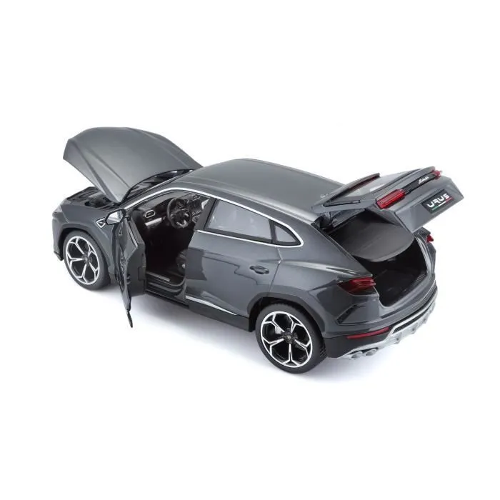 Voiture de collection - BBURAGO - Lamborghini Urus jaune - échelle 1/18ème-1