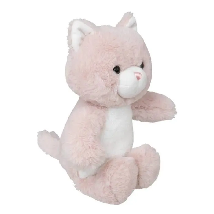 Peluche chat "Kitty" H28cm rose - Atmosphera createur d'interieur - Rose-0