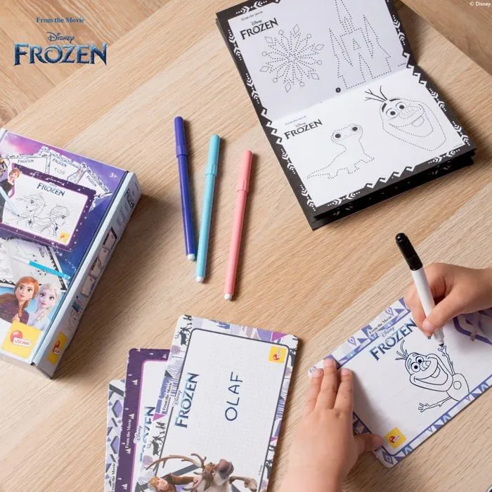 Kit de dessin Liscianigiochi - 92192 - Pocket Drawing School, , Frozen Ecole de Dessin de Poche-2