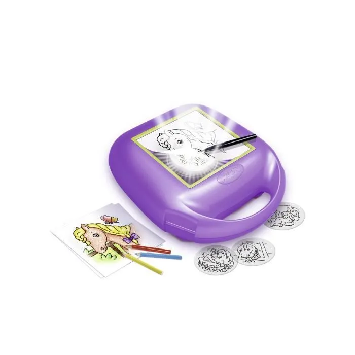 Machine à dessiner - RAVENSBURGER - XOOMY Midi Sparkly Horses - Fille - Zoom - 7 ans-1