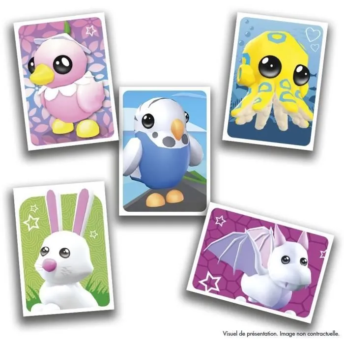 Stickers - PANINI - Adopt Me! Roblox - Blister 6 pochettes - 1 carte édition limitée - 35 stickers-5