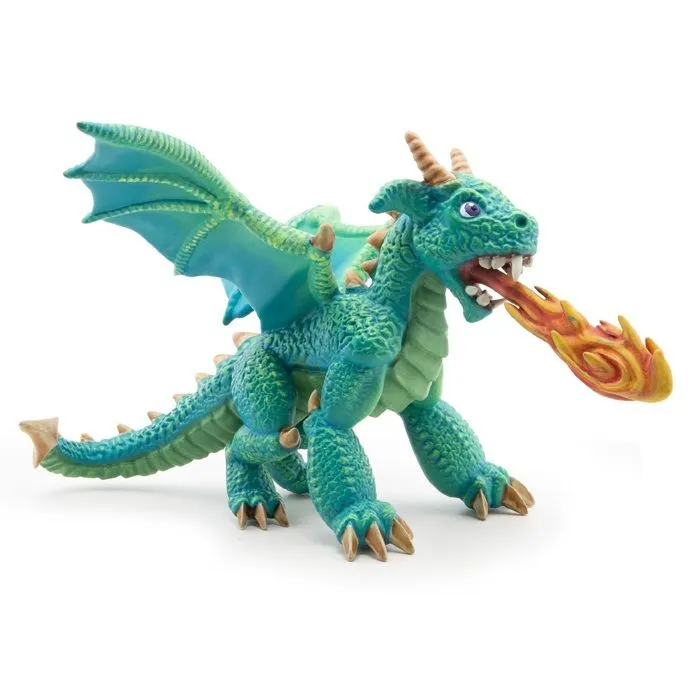 Papo - Figurine Molloss vert bleu-0