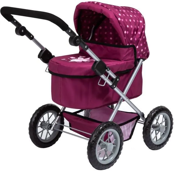 Landau pour poupée BAYER Trendy - Rose - Pour enfant - Garantie 2 ans - Marque BAYER DESIGN-4