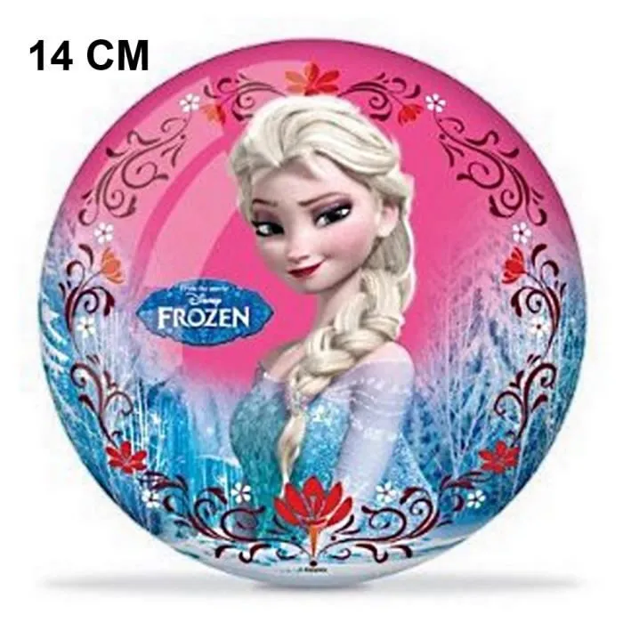 Ballon de plage Reine des Neiges Frozen 14 cm - Disney - PVC - Normes CE-0