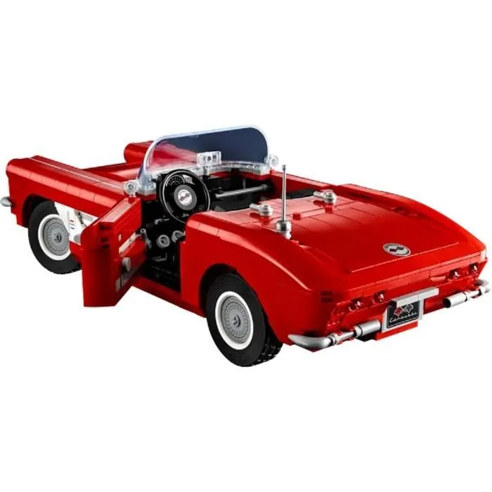 Jouet de construction - LEGO - Corvette - 1210 pièces - Rouge - A monter soi-même-2