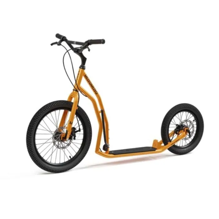 Trottinette - YEDOO - Mezeq Y40 - Orange - 2 roues - Usage intensif-0