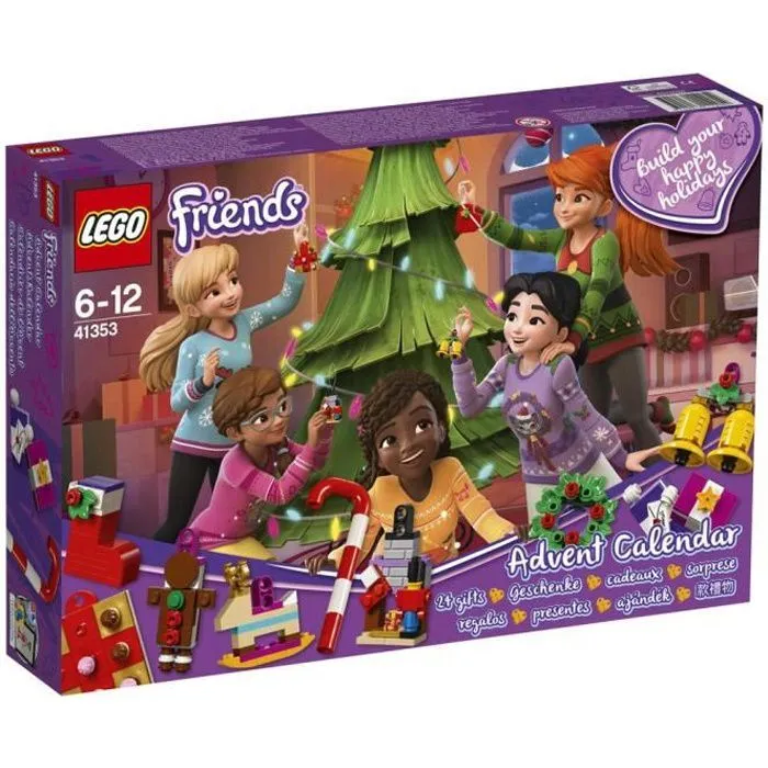 LEGO® Friends 41353 Le calendrier de l'Avent O Friends - Jeu de Construction-0