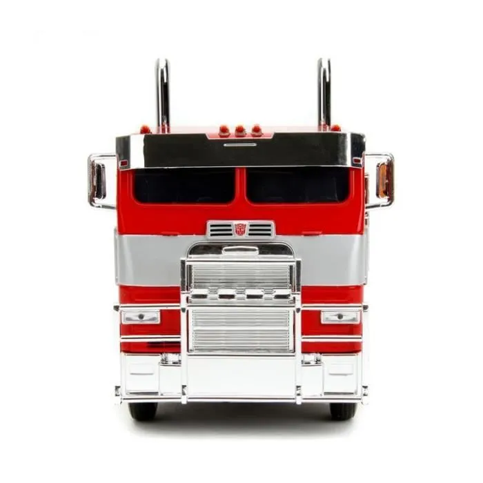 Jouet - JADA TOYS - Transformers Optimus Prime Petit Camion Voiture - Rouge - Mixte - A partir de 8 ans-1