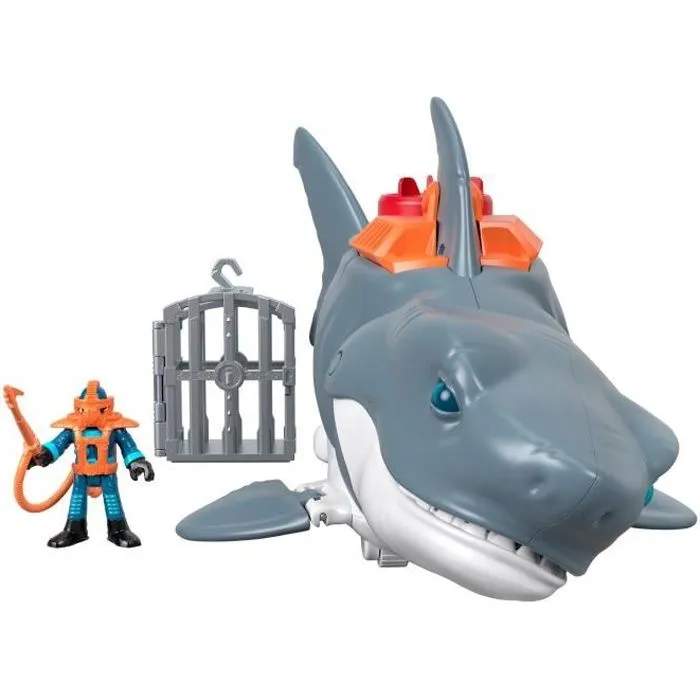 Fisher-Price - Imaginext Requin Méga Machoire - 3 ans et +-0