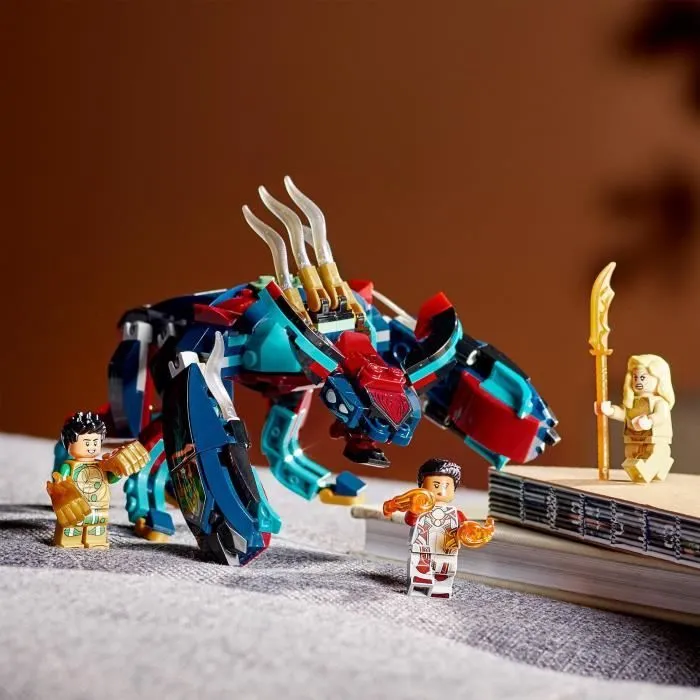 LEGO® 76154 Marvel L’Embuscade du Déviant ! Les Éternels, Jouet de Construction Enfants dès 6 ans, Figurines Super-Héros-1