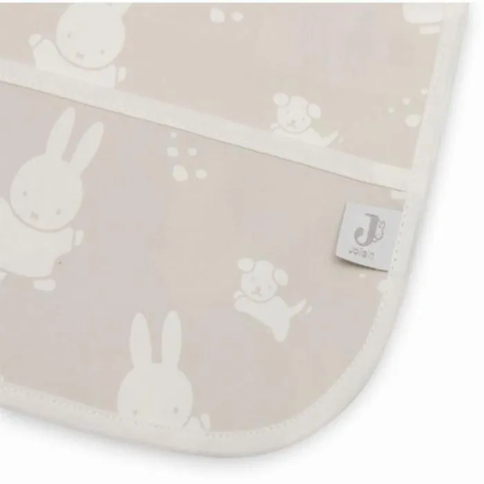 Bavoir à manches imperméable MiffySnuffy Nougat - Jollein-1