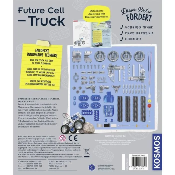Kosmos 620745 Future Cell-Truck Coffret dexpérience à partir de 8 ans-1