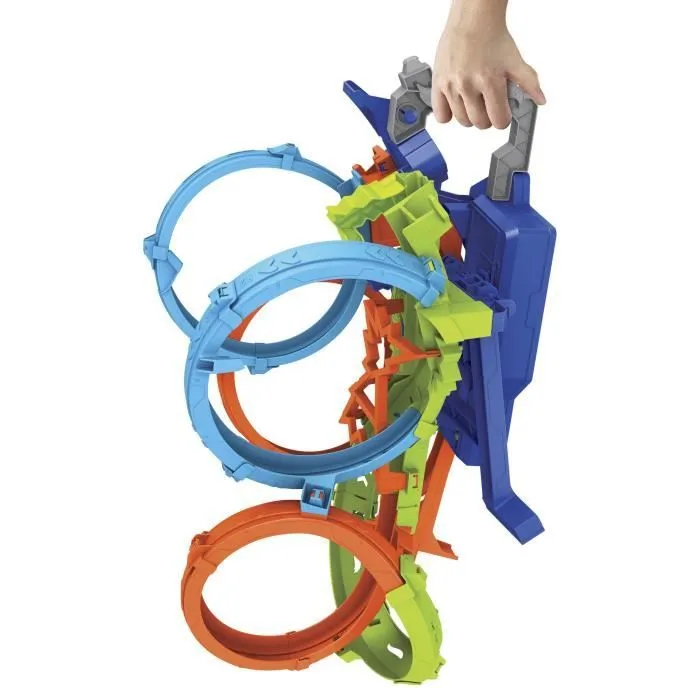 Hot Wheels-Coffret Ultra Crash Looping-Propulseur et voiture HXR70-4