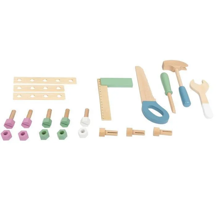 Etabli en bois compact Nordique - Bricolage pour enfant-2