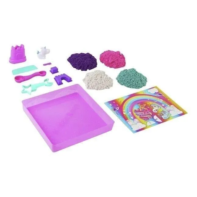 SPIN MASTER COFFRET ROYAUME DES LICORNES 907 G Kinetic Sand-2