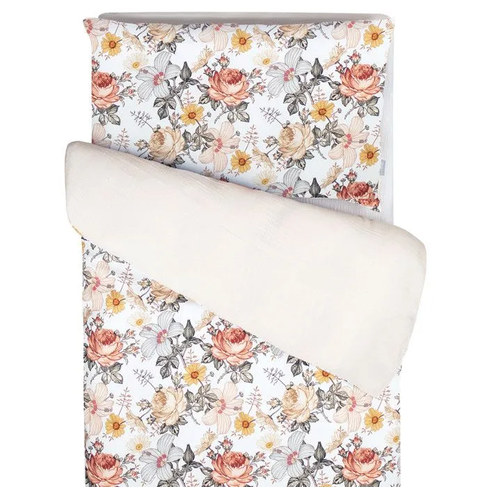 Parure de lit bébé en coton Néo Vintage-0